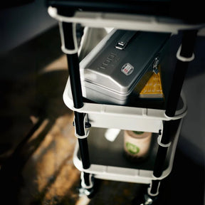 Three-Tier Rolling Cart