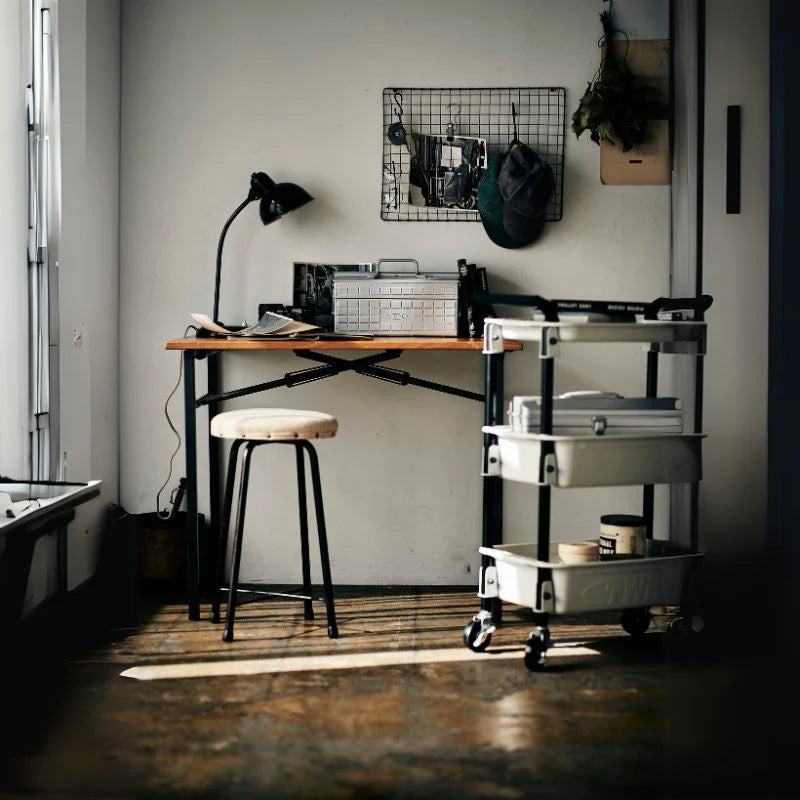 Three-Tier Rolling Cart