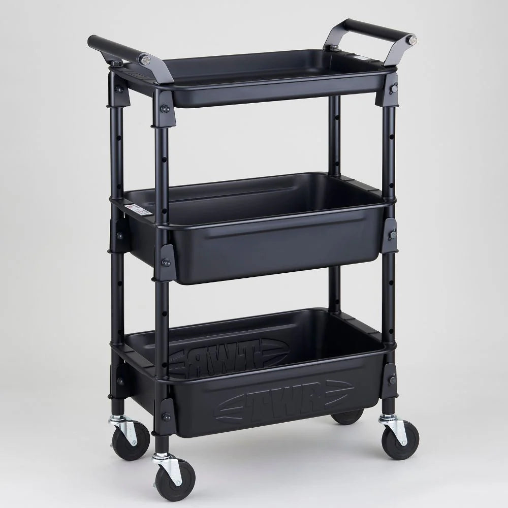 Three-Tier Rolling Cart