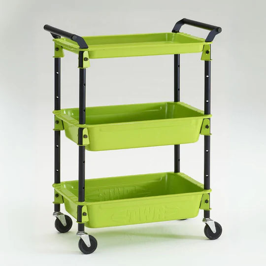 Three-Tier Rolling Cart