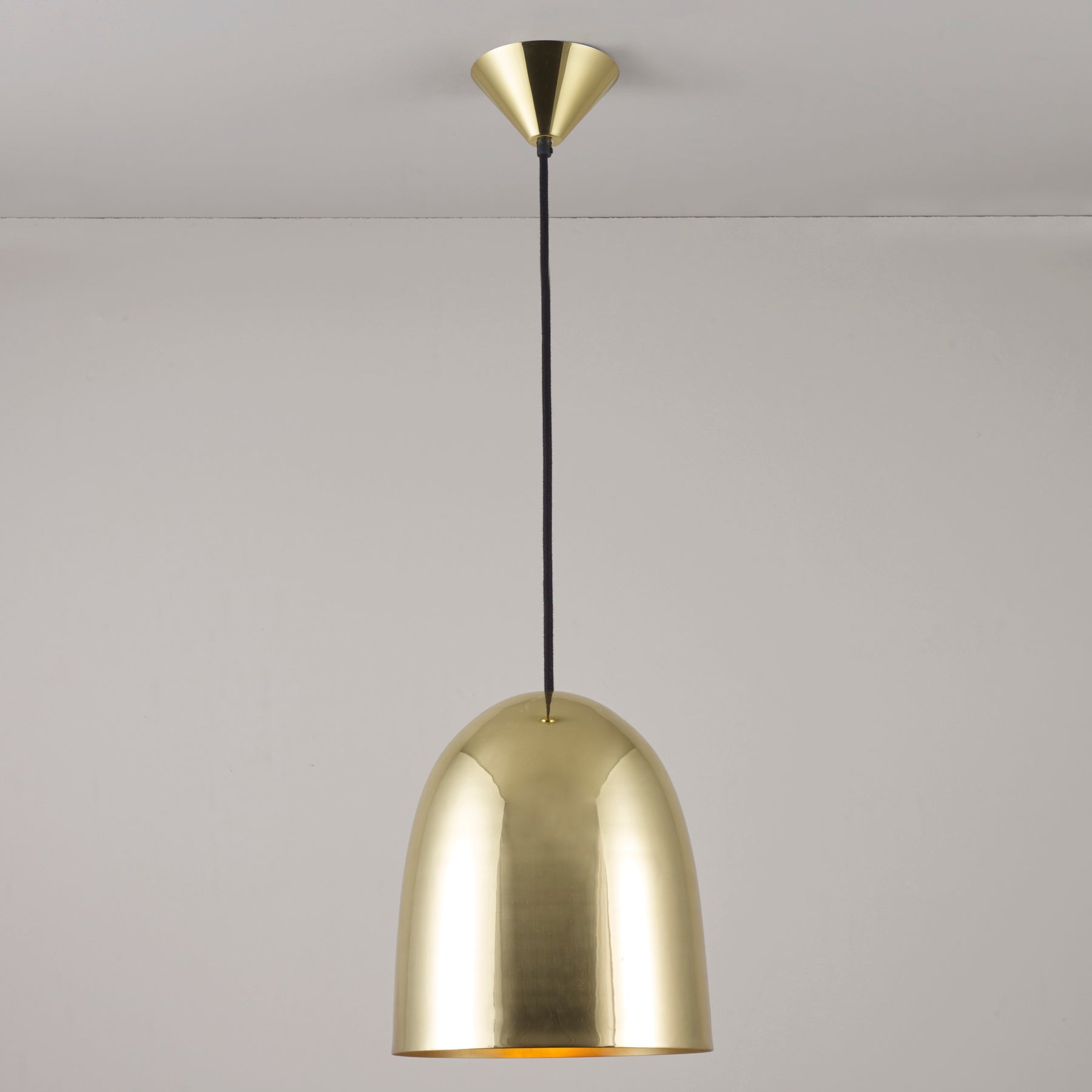 Original BTC, Stanley Medium Pendant, Polished Brass, Pendant,