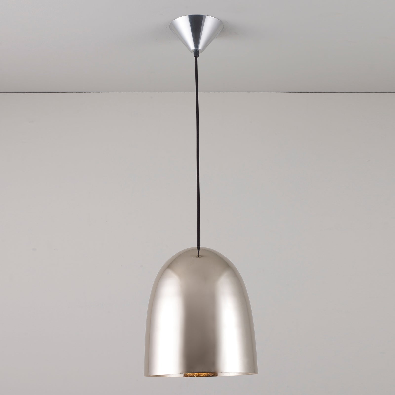 ORIGINAL BTC 'Stanley' hammered brass pendant light (Medium) main image 1