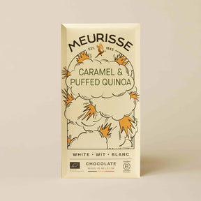 Chocolate Bar - Caramel & Puffed Quinoa - White Chocolate