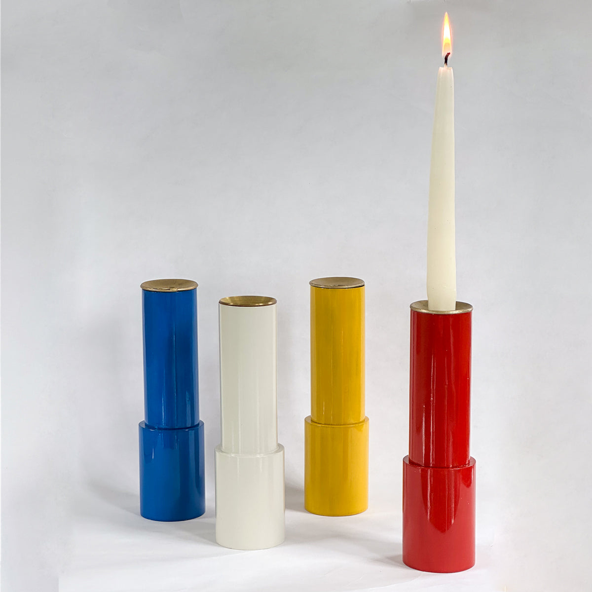 Sophie Tauber-Arp - Wooden Candlestick