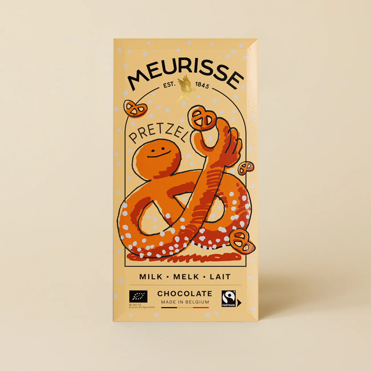 Chocolate Bar - Pretzel - Milk Chocolate 39%