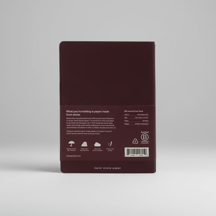 B6 Softcover Daily Journal Twin Pack
