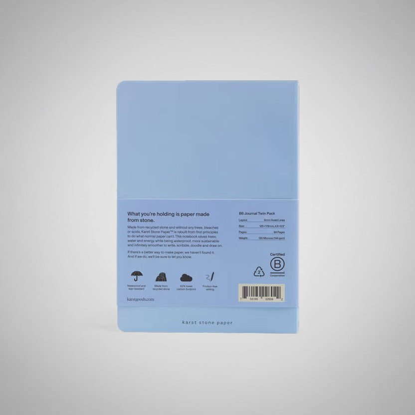 B6 Softcover Daily Journal Twin Pack