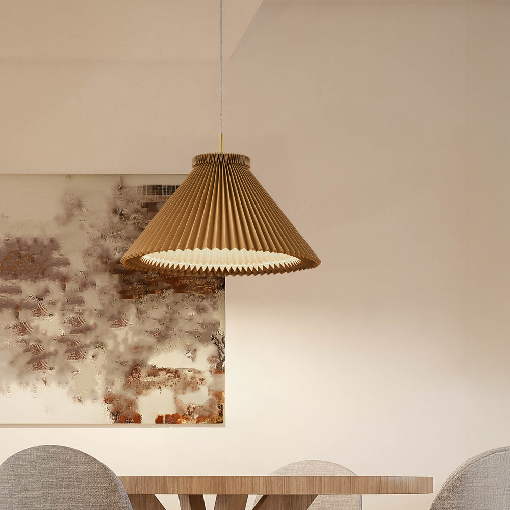 130 Pendant Lamp with Brass Fittings