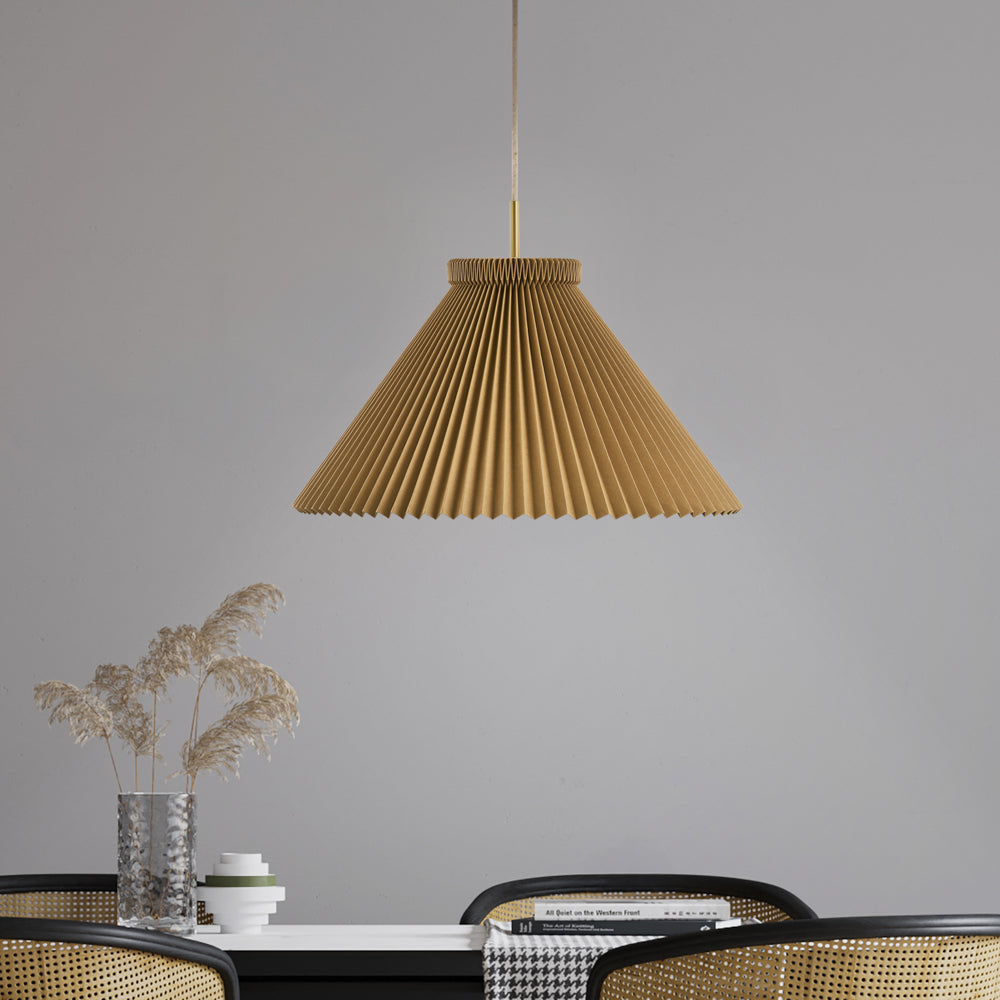 130 Pendant Lamp with Brass Fittings