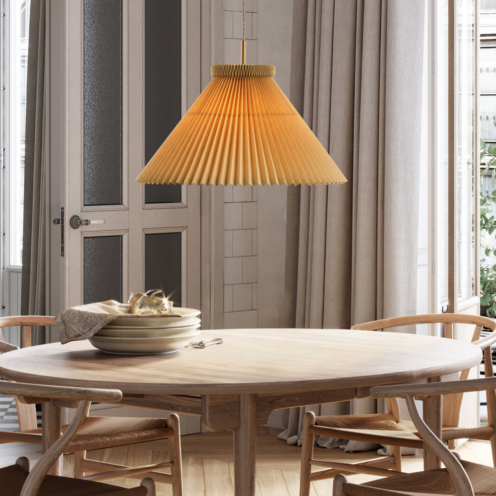 130 Pendant Lamp with Brass Fittings