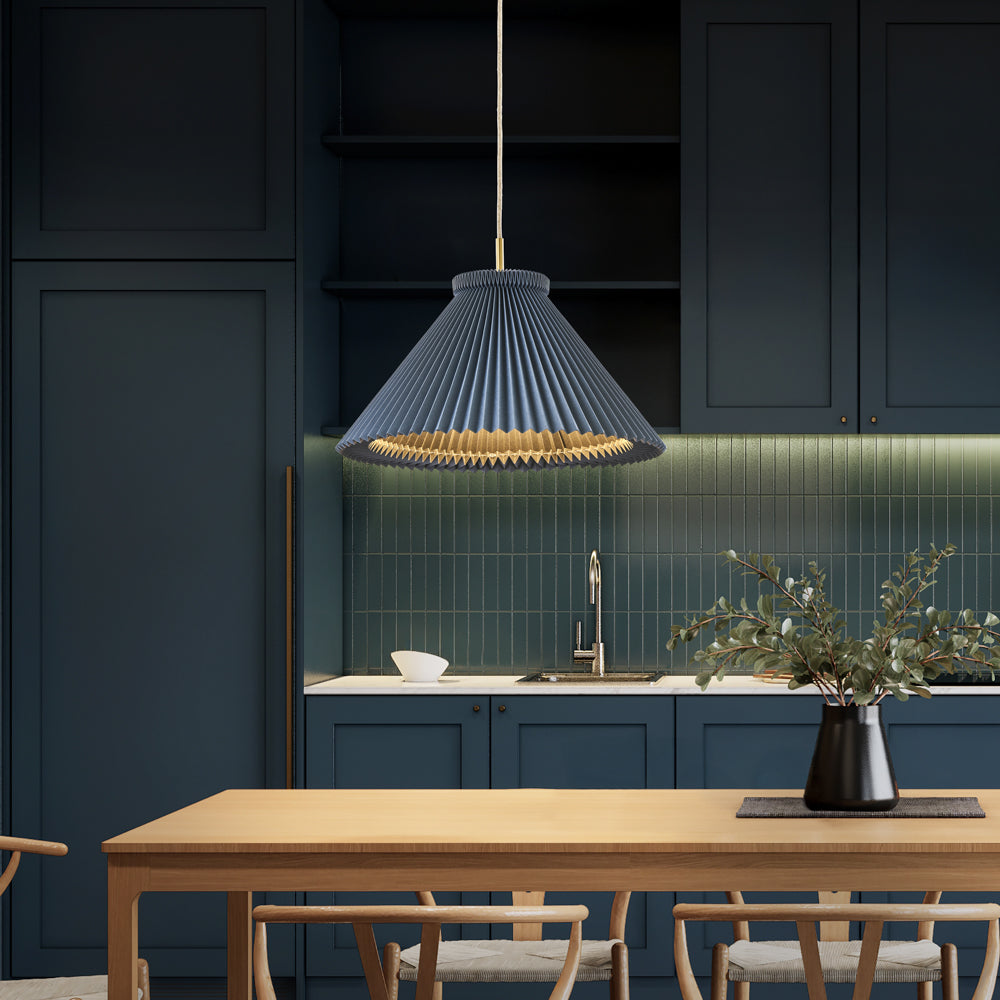130 Pendant Lamp with Brass Fittings