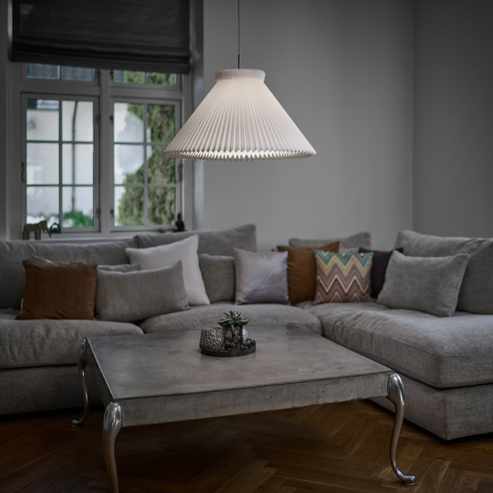 130 Pendant Lamp with Brass Fittings