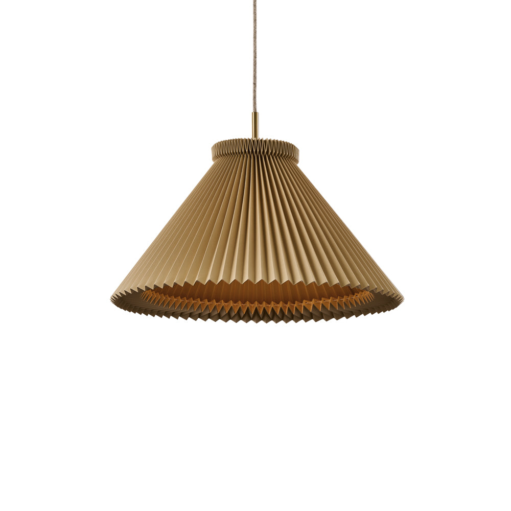 130 Pendant Lamp with Brass Fittings