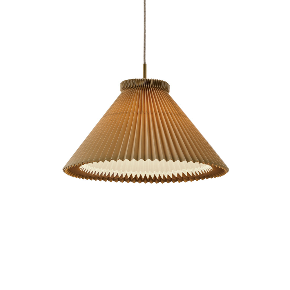 130 Pendant Lamp with Brass Fittings