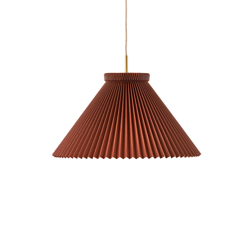 130 Pendant Lamp with Brass Fittings