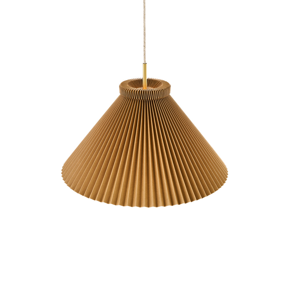 130 Pendant Lamp with Brass Fittings
