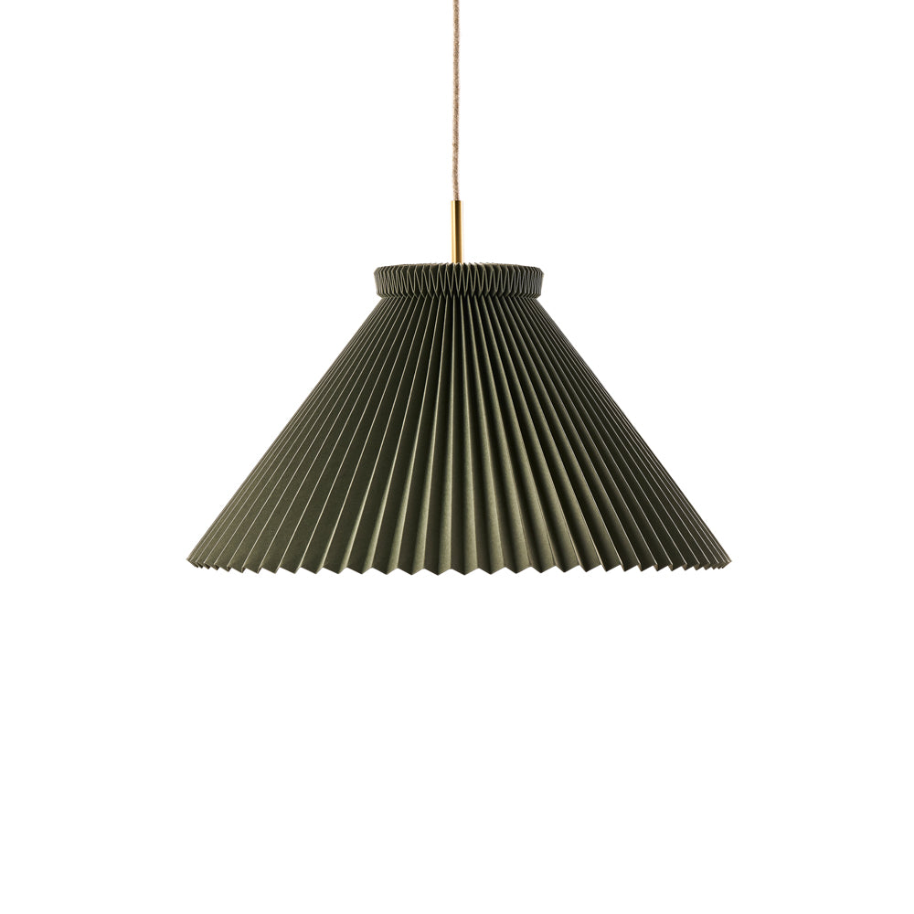 130 Pendant Lamp with Brass Fittings