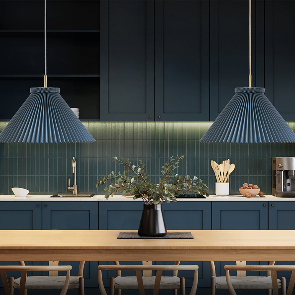 130 Pendant Lamp with Brass Fittings