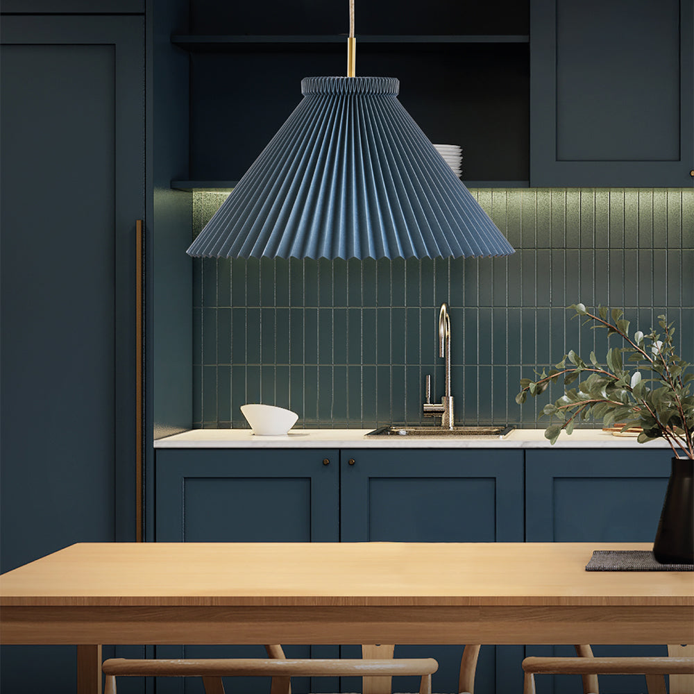 130 Pendant Lamp with Brass Fittings