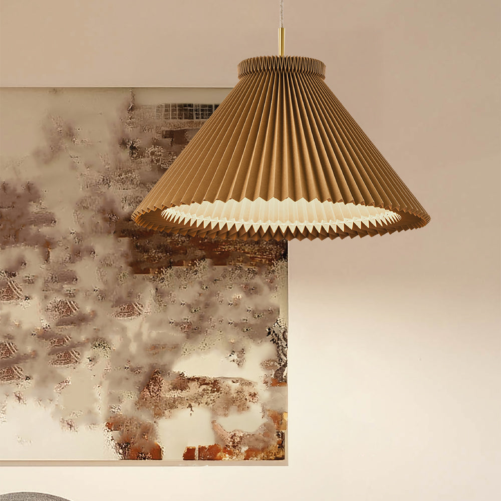 130 Pendant Lamp with Brass Fittings