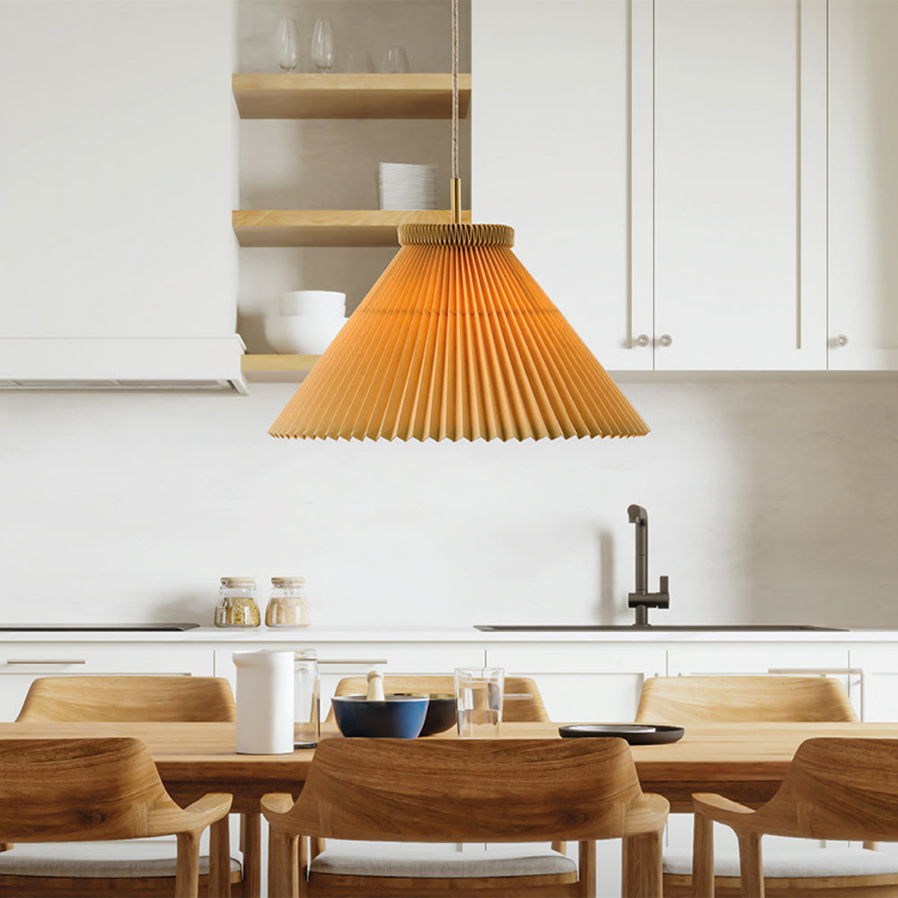 130 Pendant Lamp with Brass Fittings