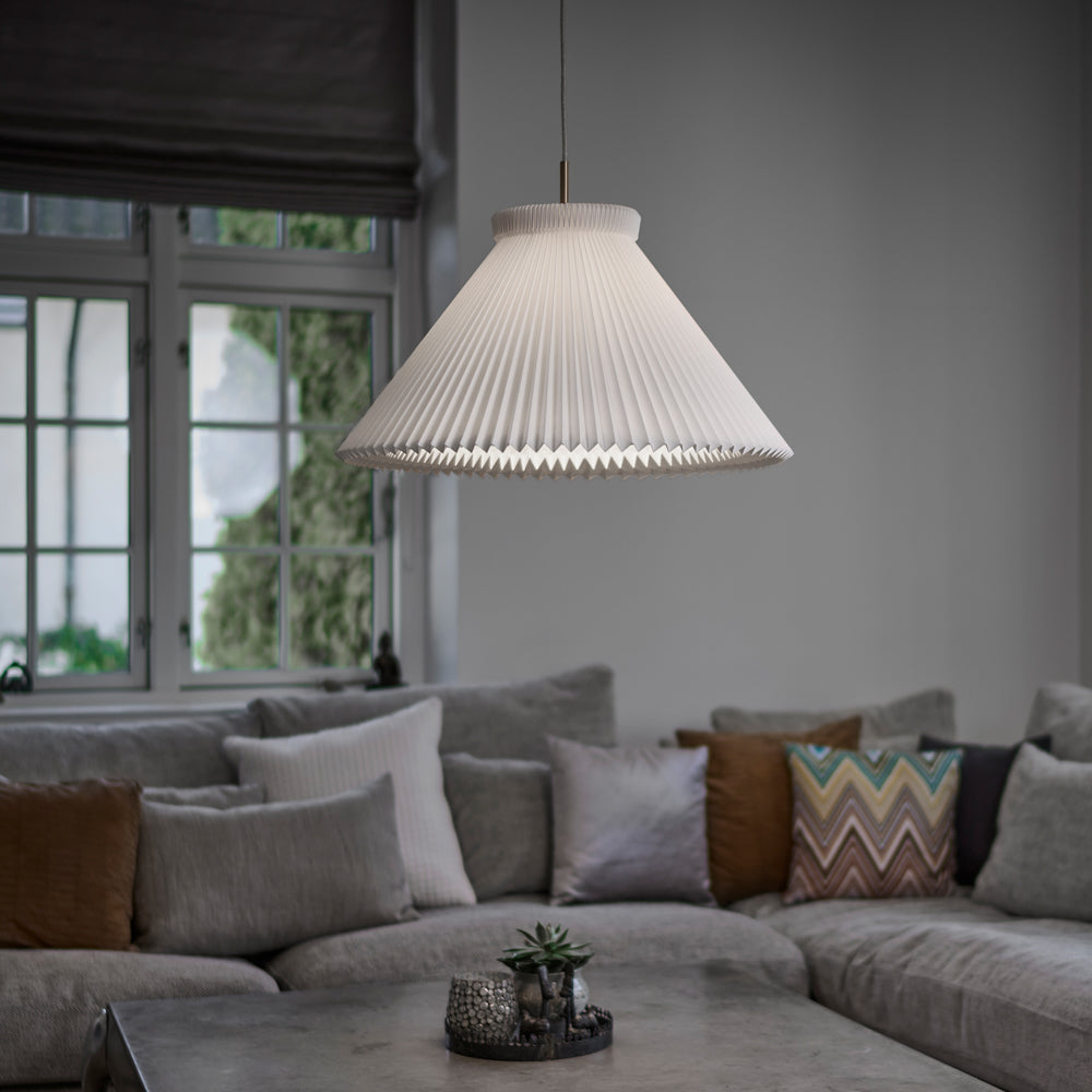 130 Pendant Lamp with Brass Fittings
