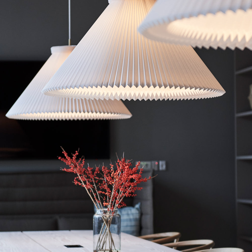 130 Pendant Lamp with Brass Fittings