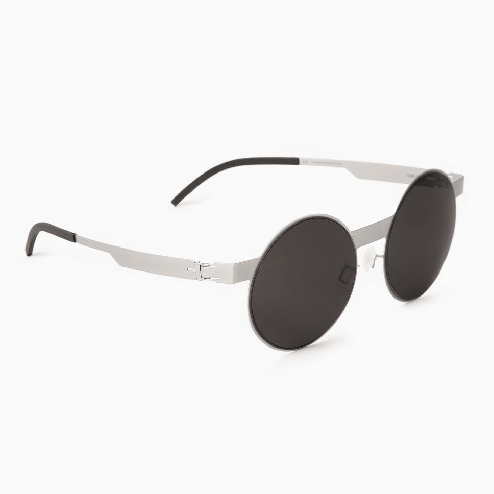 AMEICO, Sunglasses #2.1, Round, silver, Small