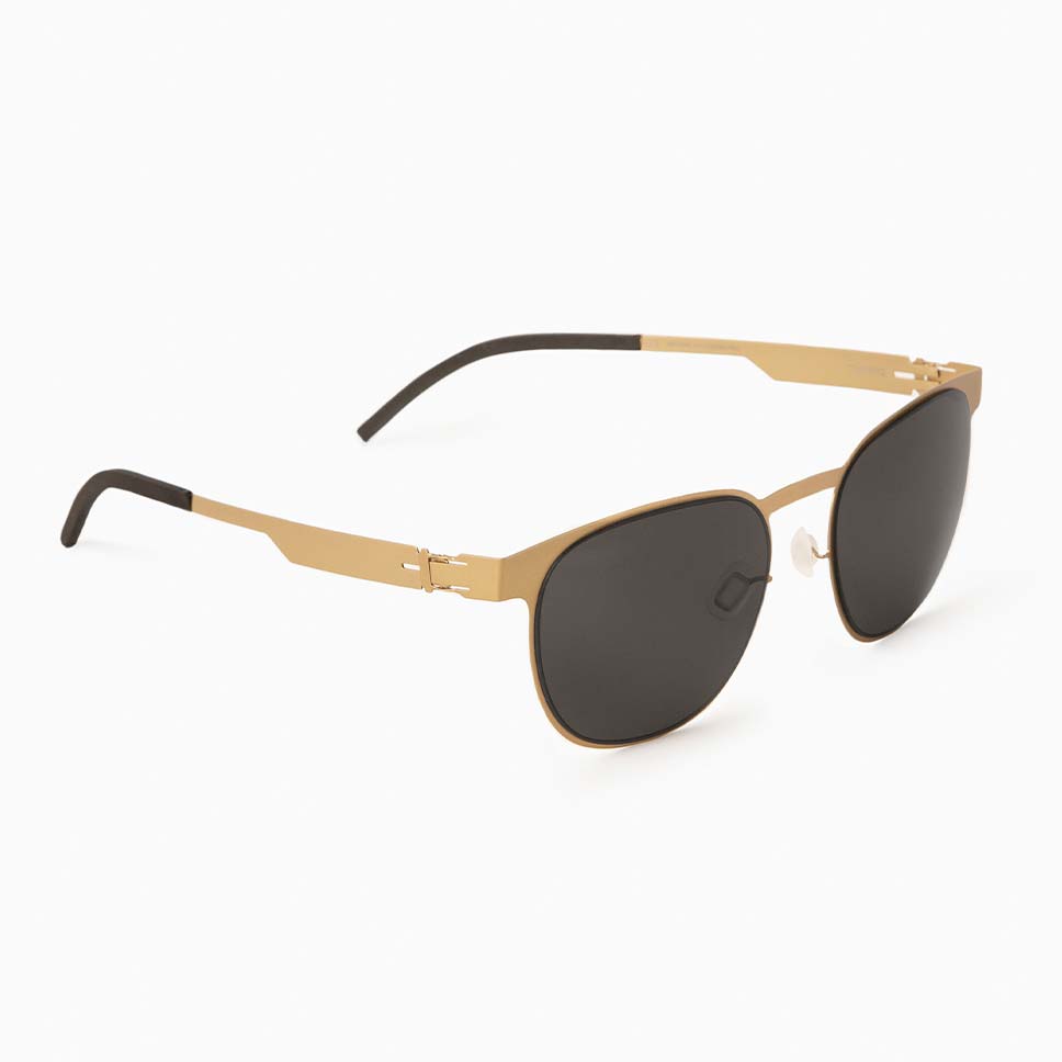 Sunglasses #2.3, Square, gold