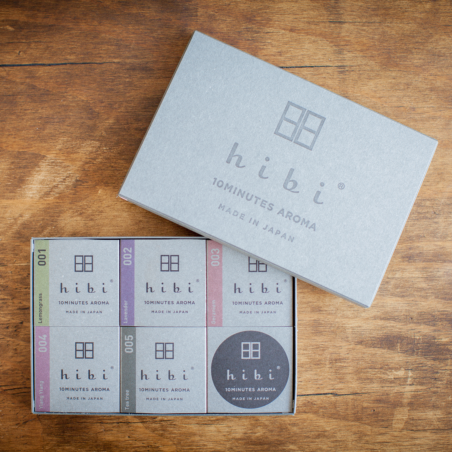 Hibi Matches - Gift Box 5 Assorted Fragrances