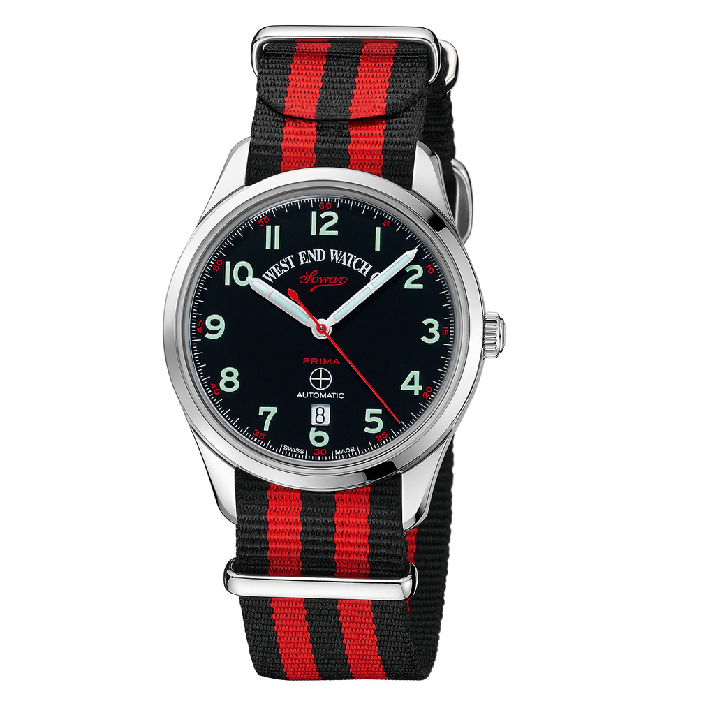 West End Watch Co., Sowar Prima Black Dial, Analog Watch,