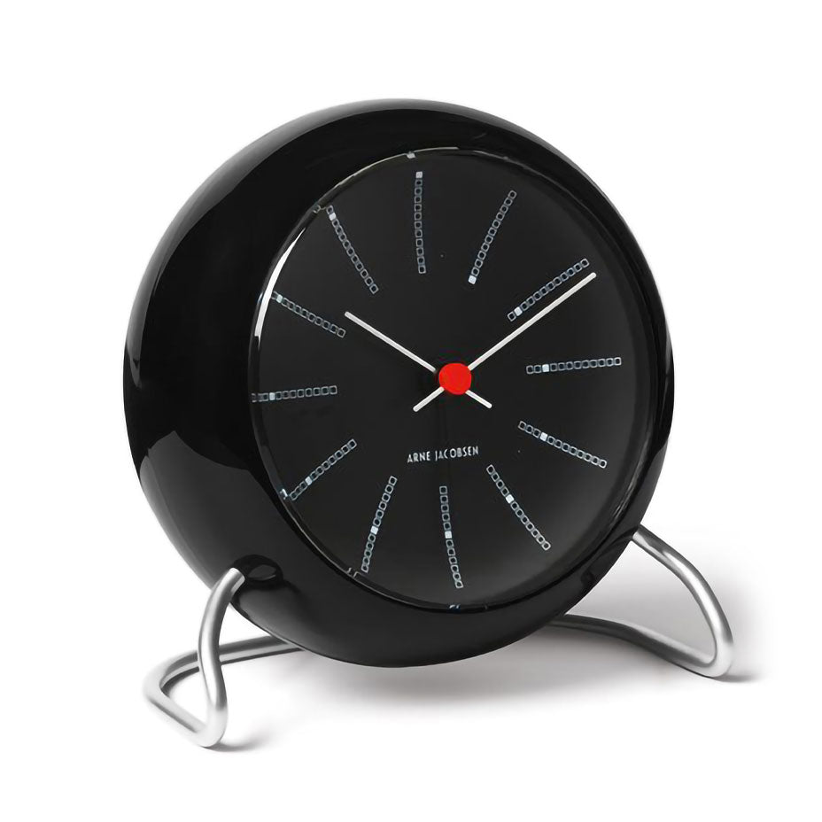 Arne Jacobsen - Banker's Alarm Clock - Black