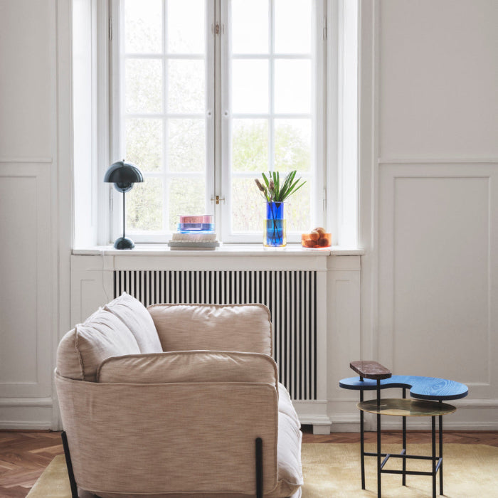 &Tradition, Flowerpot Table Lamp VP3, Matte Black, Table / Task,  Verner Panton