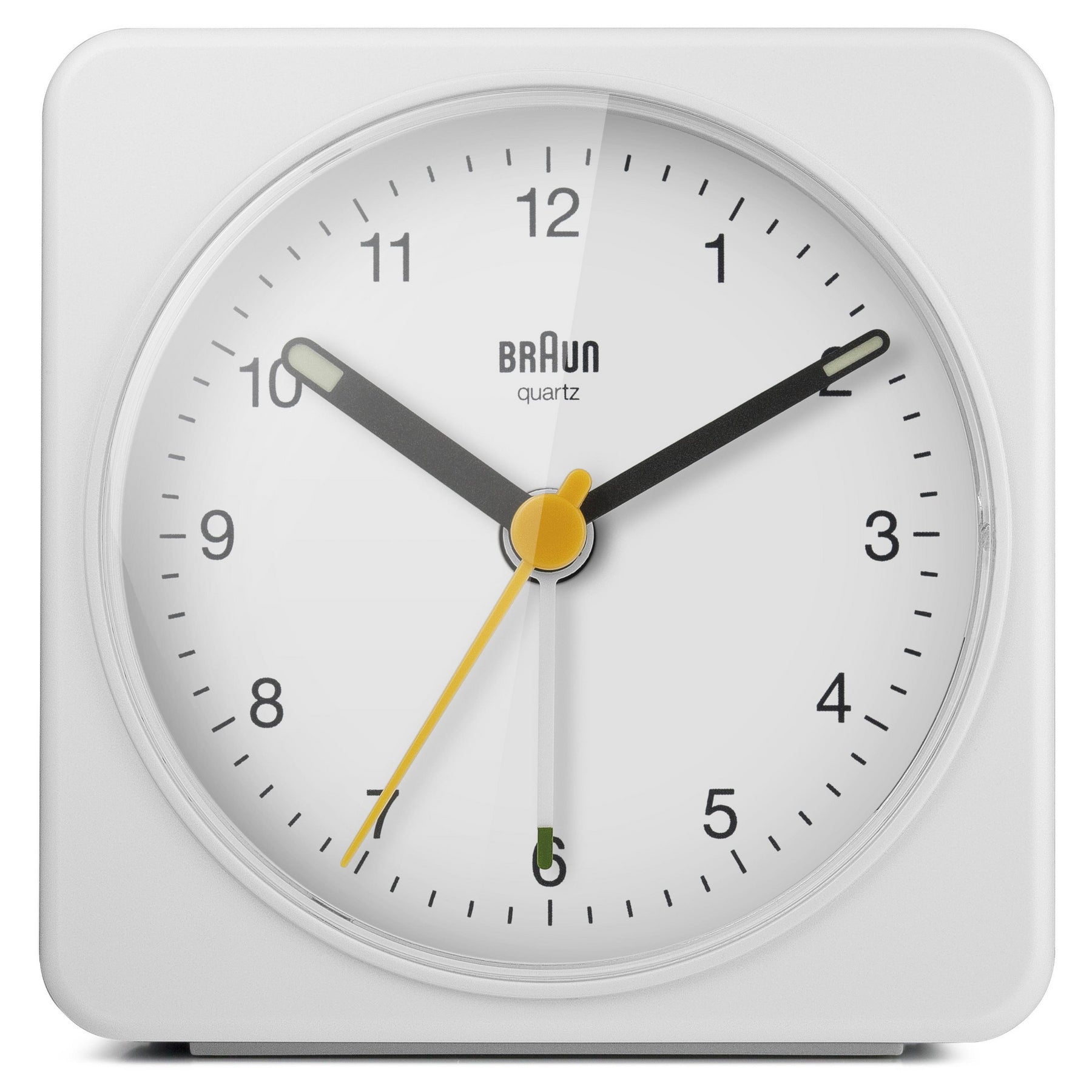 Braun, Large Travel Alarm Clock BC03, White