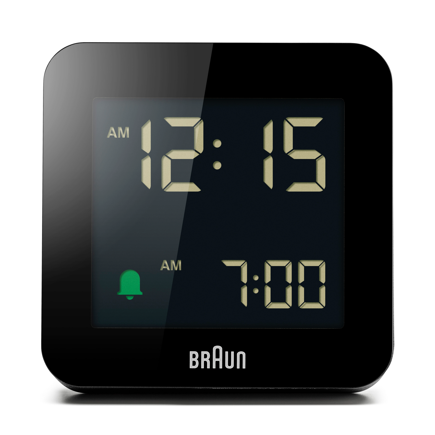 Braun, Digital Alarm Clock BC09, White, Alarm Clock,