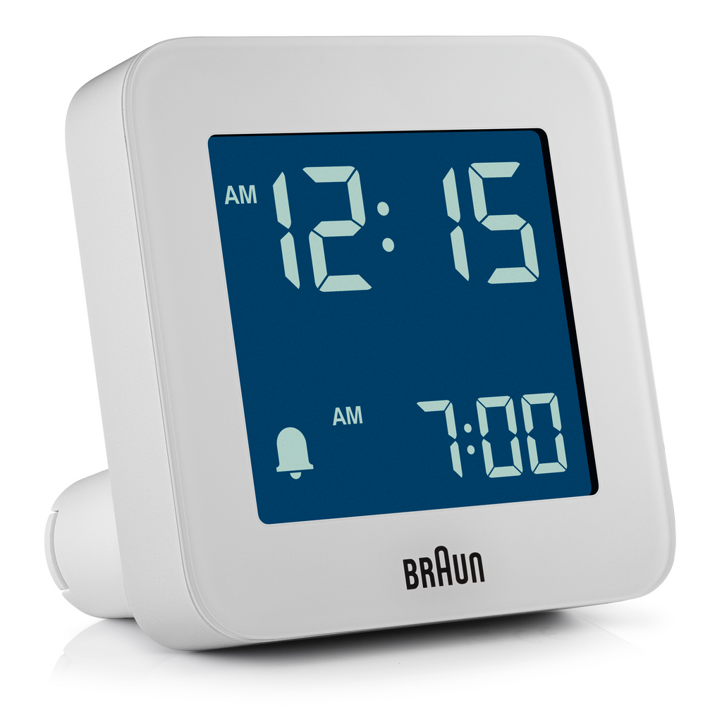快適グッズ・旅行小物 BRAUN Digital Alarm Clock BC21G BC21 Braun digital wireless charging alarm clock - grey