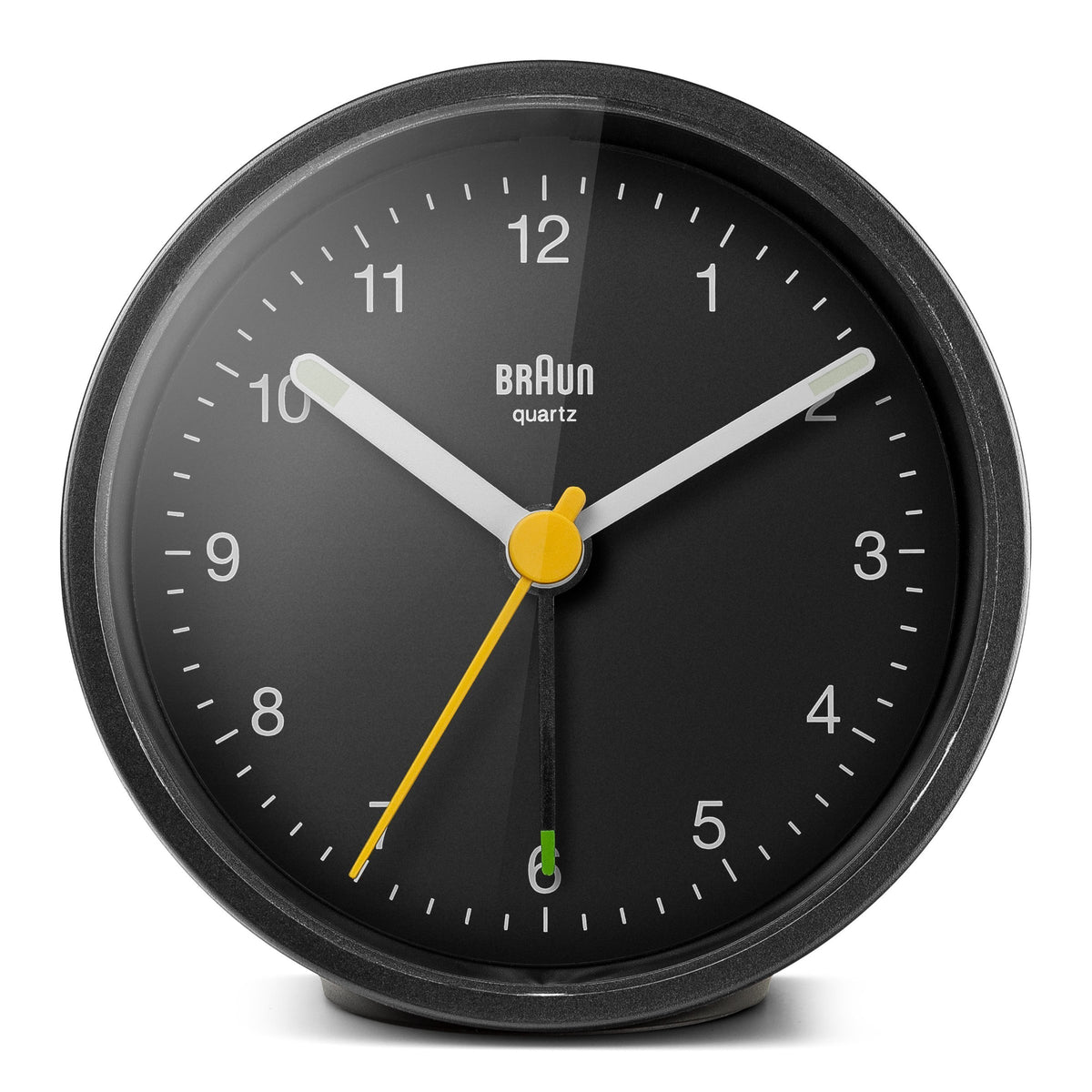Braun, Round Alarm Clock BC12, White, Alarm Clock,