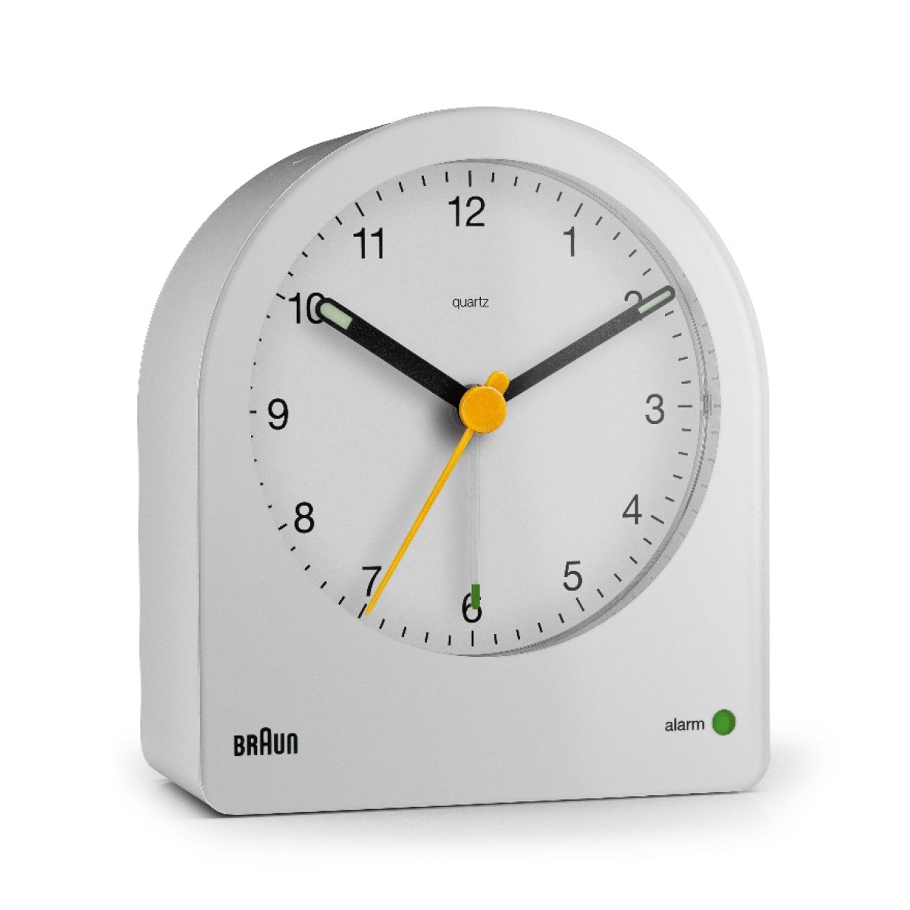 Braun, Alarm Clock BC22, White, Alarm Clock,