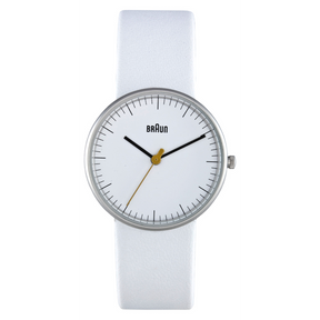 Braun Watchbands, Ladies' band for BN-21WHL, white leather,