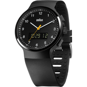Braun analog digital watch sales