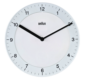 Braun, Wall Clock BC06, Grey, Wall Clock,