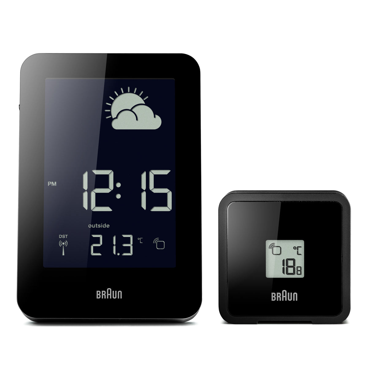 Braun, Digital Weather Station & Alarm Clock BN-C013, Black