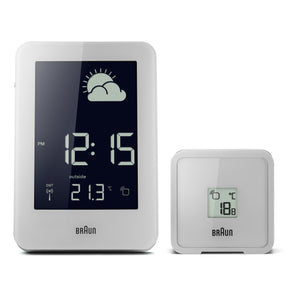 Braun, Digital Weather Station & Alarm Clock BN-C013-RC, Alarm Clock,
