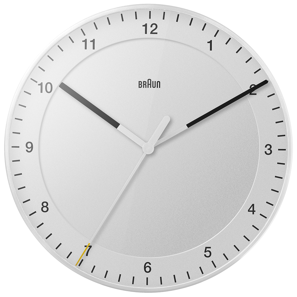 インテリア時計 Kith Kithmas for Braun BC17 Wall Clock Kith for Braun BC17 Wall Clock White（全国送料無料の通販
