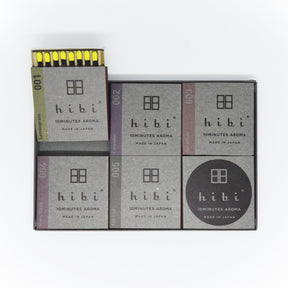 Hibi Match, Gift Box 5 Assorted Fragrances, Incense,