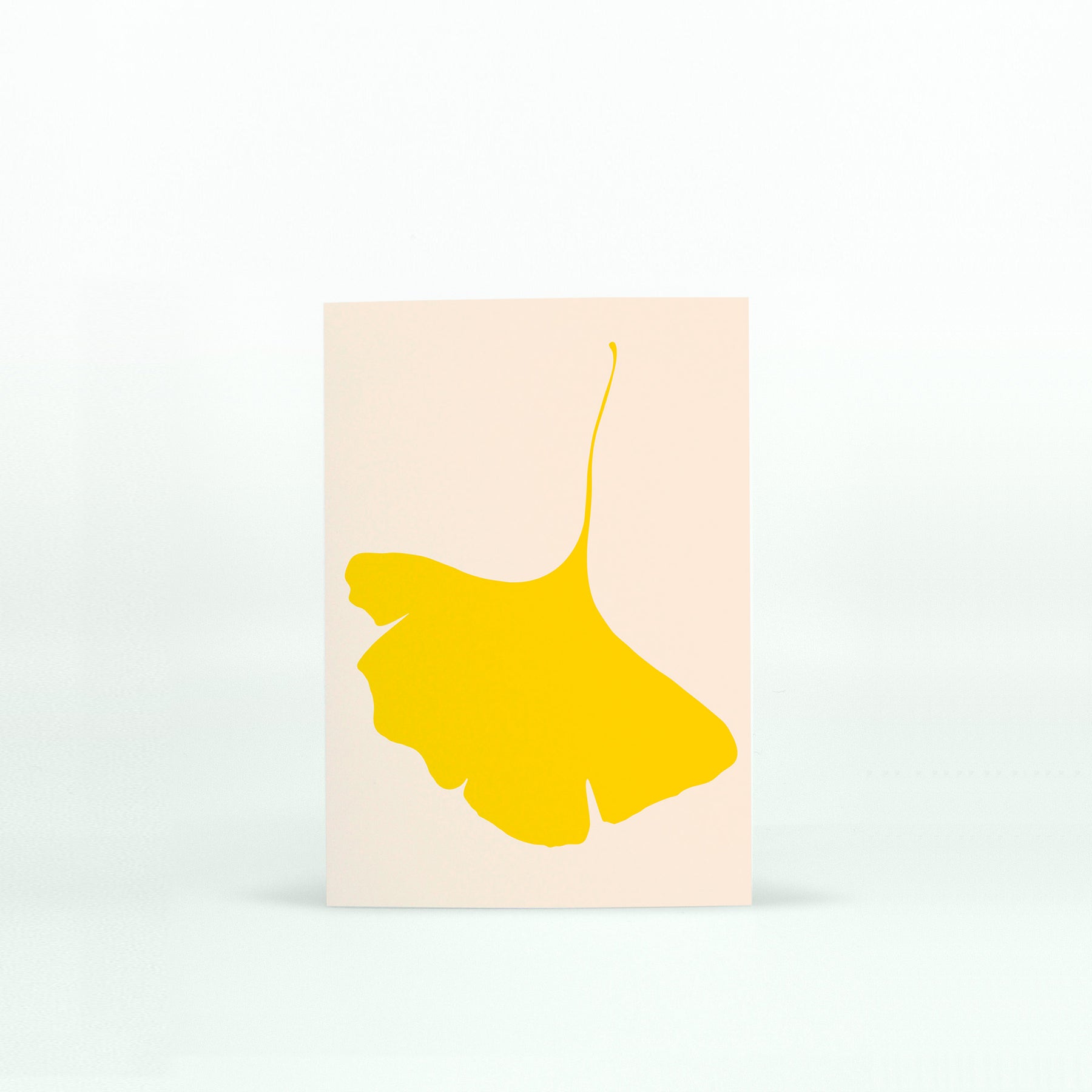 Common Modern, Ginkgo Pop Mini Notecard, Notecard,