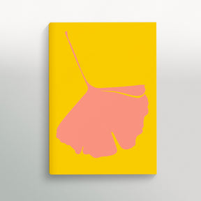 Common Modern, Ginkgo Pop Notebook, No. 5 (pink/orange)