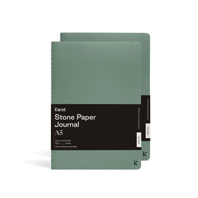Karst, A5 Softcover Daily Journal Twin Pack, Eucalypt, Notebook,