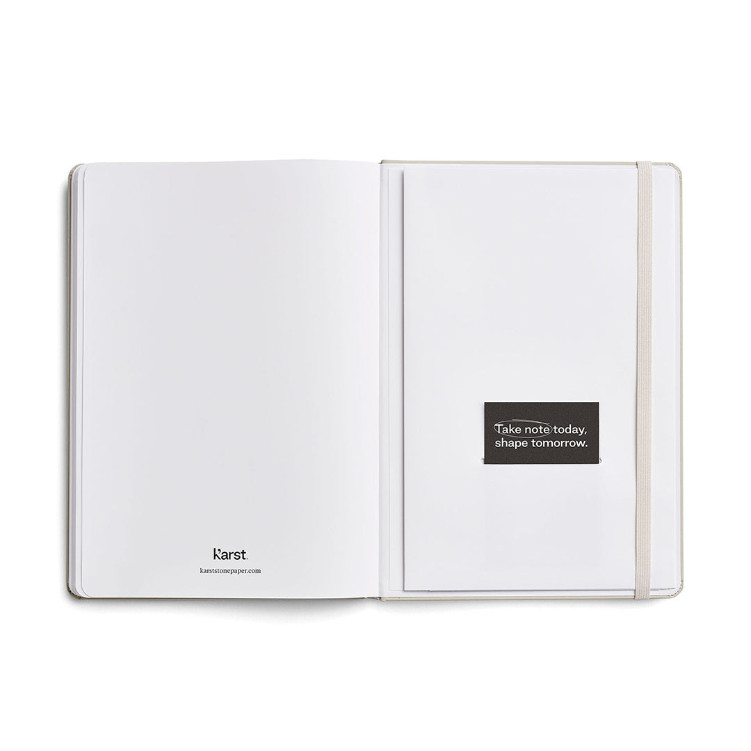 Karst, A5 Hardcover Notebook Lined, Glacier, Notebook,