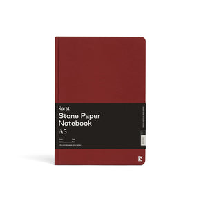 Karst A5 Hardcover Notebook - Dotted Black
